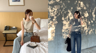 10 công thức diện quần jeans tối giản sành điệu giúp nàng sang chảnh vài phần
