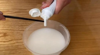 Hòa nước vo gạo với kem đánh răng, biết tác dụng nhà nhà học theo