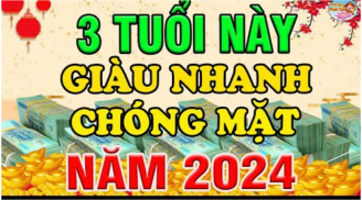 Chạy đâu thoát khỏi Số Trời: 3 tuổi hết Tam Tai tiền vào như nước năm 2024, 1 tuổi Thái Bạch sạch cửa nhà