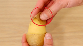 Ăn khoai tây chớ vội bỏ vỏ, làm theo cách này bất ngờ với công dụng 'vàng 10'