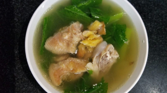 Canh rau cải nấu nước luộc gà: Ngon miệng nhưng hại sức khoẻ, cần bỏ ngay
