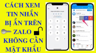 Ẩn tin nhắn trên Zalo chỉ cần đúng 1 thao tác, không lo lộ thông tin riêng tư