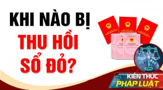 Có 4 đối tượng bị thu hồi Sổ đỏ, sổ hồng, người dân biết trước khi mua bán đất