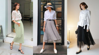 6 kiểu chân váy dài hack dáng đỉnh cao, lại vô cùng nữ tính và phong cách
