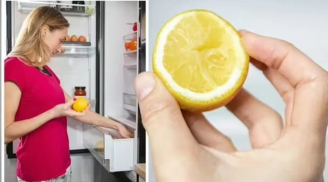 Vắt quả chanh vào tủ lạnh, tưởng 'phí của' hoá ra công dụng cực tốt cho mọi nhà