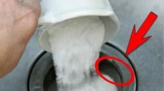 Đổ một bát muối xuống đường ống thoát nước, thấy ngay điều bất ngờ, đến nay nhiều người vẫn không biết