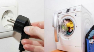 Máy giặt sau khi giặt có cần rút ổ cắm điện hay không? Làm sai bảo sao hóa đơn tăng vọt