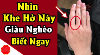 Khép bàn tay lại nhìn khe hở bàn tay biết tương lại bạn thành đại gia hay làm thuê mãi mãi