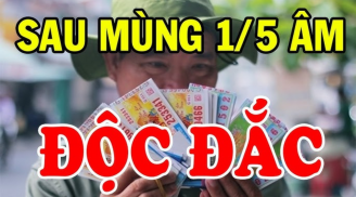 Mùng 1 âm cầu được ước thấy: 3 tuổi ăn lộc Thánh tài lộc lên hương, giàu ú ụ