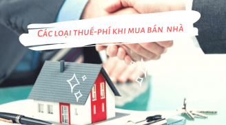 Mua bán nhà đất 2024 cần biết: 5 loại thuế, phí cần đóng khi mua bán nhà đất