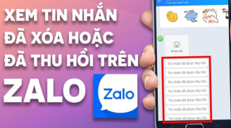 Cách xem tin nhắn đã thu hồi ở Zalo trên điện thoại cực dễ