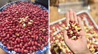 Mẹo rang lạc giòn lâu
