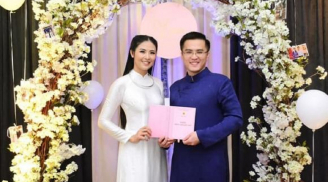 Hoa hậu Ngọc Hân và chồng đăng ký kết hôn tại nước ngoài, lý do là gì?
