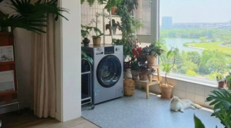 4 lý do bạn không nên đặt máy giặt ở ban công, càng để lâu càng hại máy