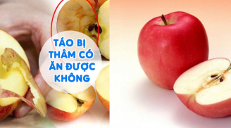 Táo gọt xong bị thâm đen có ăn được không? Mẹo khắc phục đơn giản, ai cũng nên biết