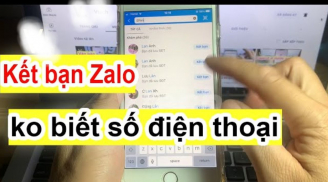 Kết bạn trên Zalo không cần số điện thoại, chỉ cần nhấn đúng 1 nút này