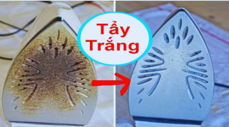 6 cách làm sạch vết cháy trên bàn ủi hiệu quả, cực dễ làm