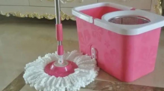 Cây lau nhà dùng lâu sẽ hôi và bẩn: Làm cách một lúc là sạch sẽ, thơm tho như mới