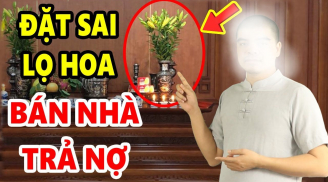 Lọ hoa đặt bên trái hay bên phải trên bàn thờ mới hút lộc? 90% đang làm sai