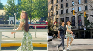 Hoa hậu Diễm Hương không muốn được khen trẻ đẹp hơn sau khi qua nước ngoài sống