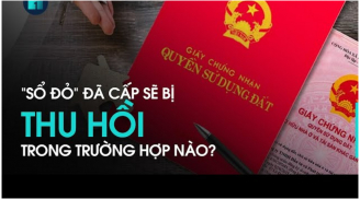 Từ 1/8/2024: 6 trường hợp này bị thu hồi Sổ Đỏ, người dân nên biết sớm kẻo mất tiền oan