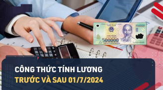 Công thức tính lương, phụ cấp theo mức lương cơ sở mới cho 9 nhóm đối tượng, biết kẻo thiệt