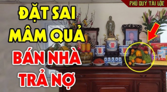 Đĩa trái cây nên đặt bên phải hay bên trái bàn thờ mới đúng và thu hút tài lộc?