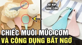 Nốt sần trên muôi xới cơm trong nồi cơm điện có tác dụng gì? 90% không biết tận dụng