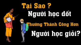 8 lý do tại sao người học dốt ra trường dễ thành công hơn người học giỏi