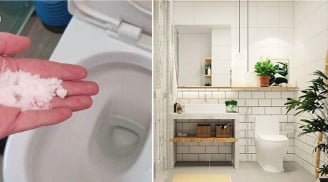 Đặt 1 nắm muối trong phòng tắm có công dụng gì mà ai cũng thích?