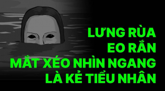 Người xưa bảo rồi: Lưng rùa, eo rắn chớ kết bạn, vì sao?