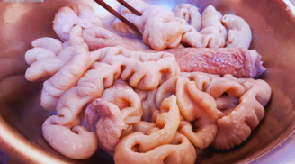 Tại sao chúng ta thường ăn lòng lợn mà không bao giờ thấy lòng bò bán ngoài chợ?