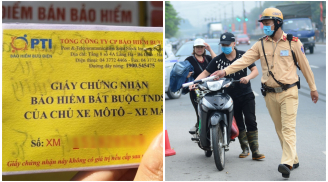 Từ 1/8/2024: Người dân đi xe máy quên Bảo hiểm bắt buộc, chẳng lo CSGT xử phạt đúng không?