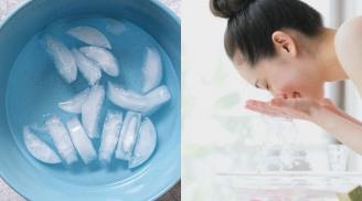 5 lợi ích ‘thần kỳ’ của việc rửa mặt bằng nước đá mỗi sáng