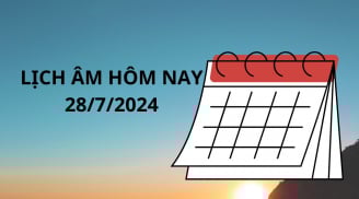 Lịch âm hôm nay lịch vạn niên 28/7, nếu muốn đi hãy đi đi