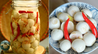 Mẹo muối cà pháo giòn tan, trắng phau, không bị thâm, để lâu không nổi váng