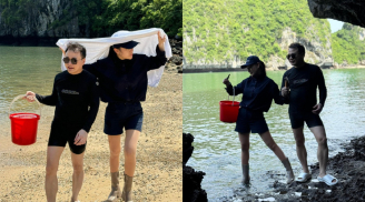 Phương Oanh 'xả' kho loạt ảnh kỷ niệm một năm 'thoát ế', khoảnh khắc hôn môi Shark Bình gây sốt