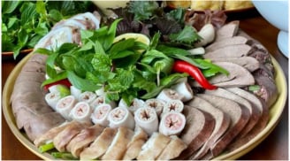 Cách luộc lòng ngon trắng tinh ăn giòn tan