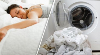 Giặt ga giường cứ thêm bát nước này đảm bảo sạch, thơm như mới