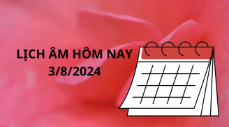 Lịch âm hôm nay lịch vạn niên 3/8, chớ có đi xa