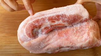 Dùng giấm và muối để rã đông thịt, chỉ 5 phút là thịt mềm, tươi ngon như mới
