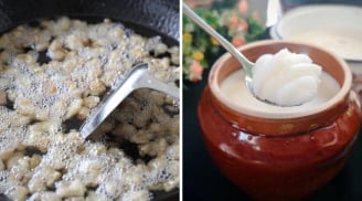 Rán mỡ lợn đừng chỉ bỏ muốn: Thêm thứ này vào mỡ lợn trắng ngần, để cả năm không hỏng