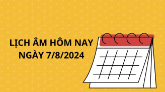 Xem lịch âm hôm nay lịch vạn niên ngày 7/8, nắm bắt được điều này sẽ gặp nhiều tài lộc