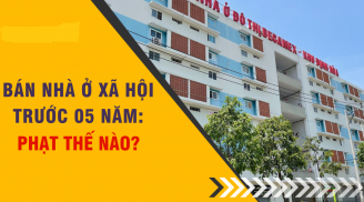 Năm 2024-2025: Trưòng hợp này bán NOXH sẽ bị thu hồi nhà và phạt tiền lên tới 120 triệu