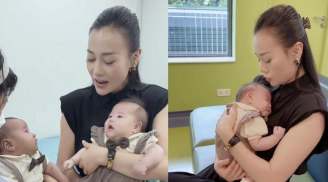 Phương Oanh tiết lộ nỗi lo sau khi sinh, thừa nhận bản thân rất nghiện con