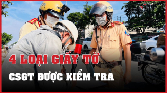 CSGT được kiểm tra những loại giấy tờ nào khi dừng xe của người dân?