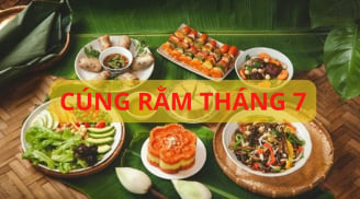 Rằm tháng 7 cúng Vu Lan báo hiếu tổ tiên cha mẹ nên cúng chay hay cúng mặn, nên đốt vàng mã hay không?