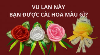 Rằm tháng 7 lễ Vu Lan, tại sao lại cài hoa hồng trên ngực áo? Những bông hồng vàng, trắng, đỏ khác gì nhau?