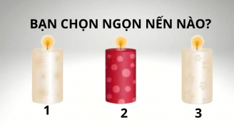 Trắc nghiệm: Chọn 1 trong 3 ngọn nến để biết cách phù hợp nhất giúp cải thiện vận mệnh, tăng may mắn, giàu có