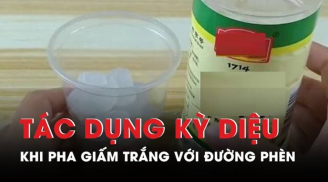 Giấm trắng và đường phèn trộn với nhau tác dụng bất ngờ, nhà nào cũng cần